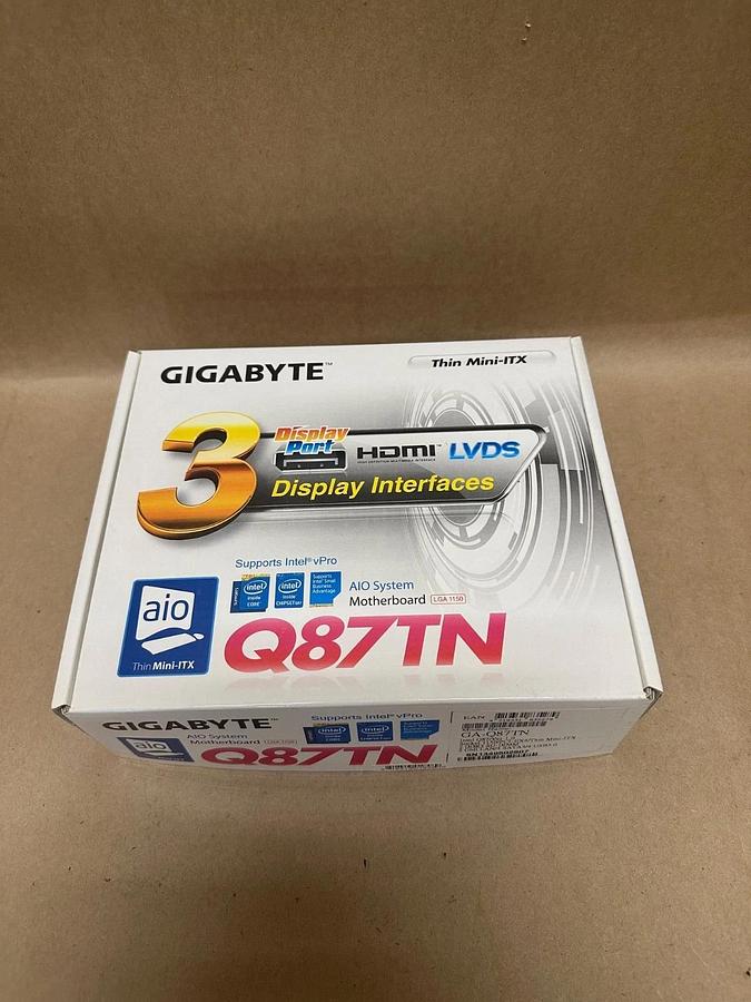 Used Gigabyte GA-Q87TN AIO Systems Motherboard *SEALED FACTORY PACKAGING*