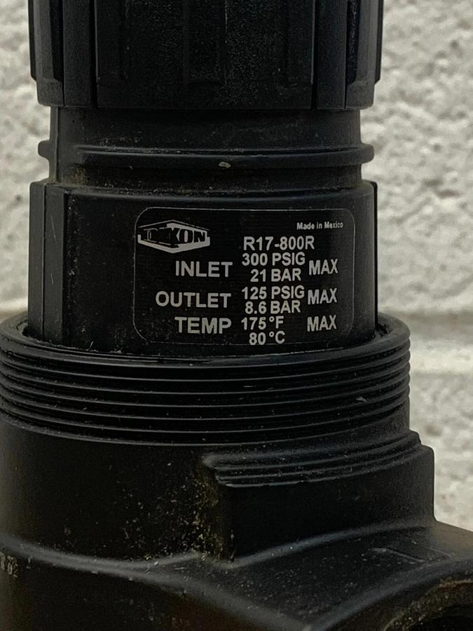 Used Dixon R17-800R 1" Valve Pneumatic Regulator