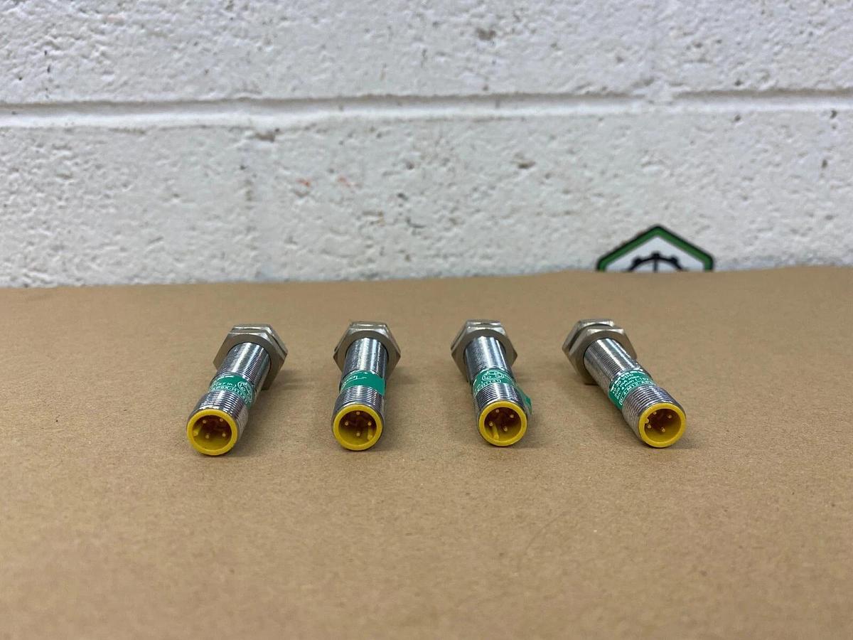 Used Turck 4-M12-AP6X-H1141 Proximity Switch Sensors - Lot of 4