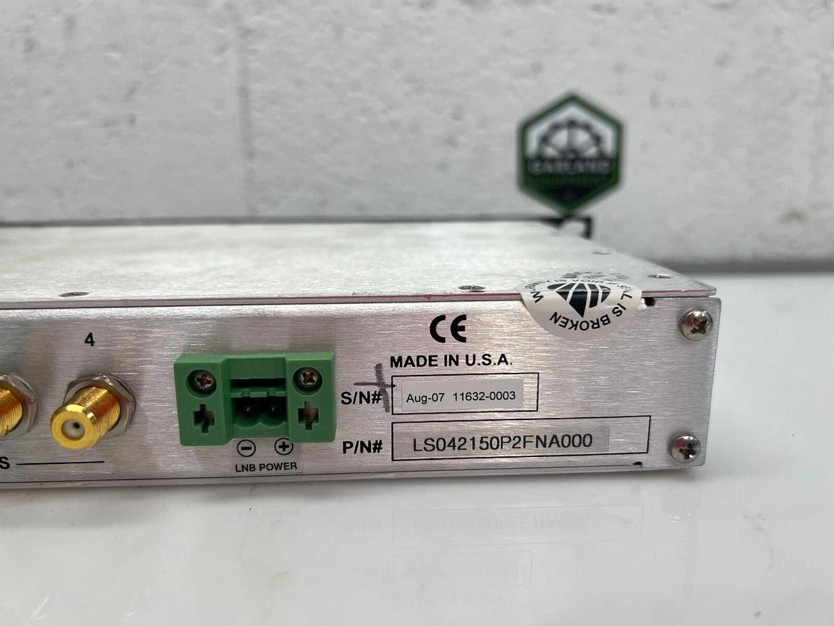 Used Quintech LS042150P2FNA00 LS-Series Passive L-Band Splitter