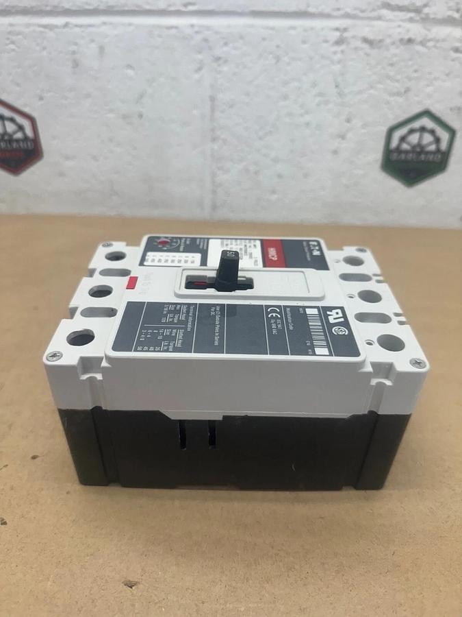 Used Eaton HMCP050K2C Motor Circuit Protector 50A, 600VAC-250VDC, 3 Poles