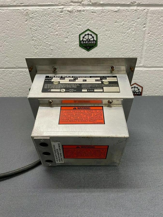 Used Toledo Scale Corp 8510 Digital Indicator Scale Screen