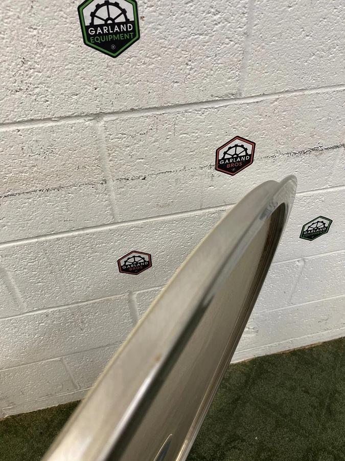 Used Stainless Steel 38.5” Mesh for Vibratory Screener, 34 microns, 1.25” Center Hole