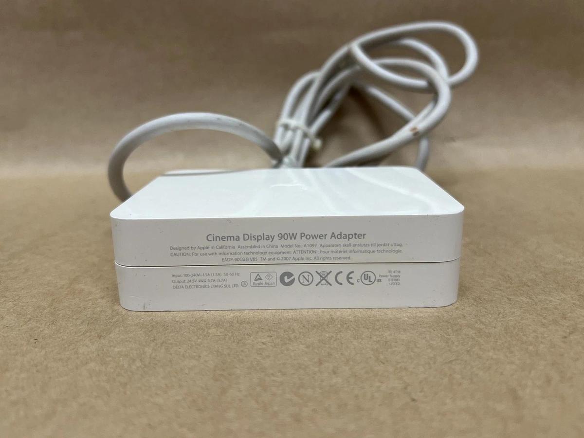 Used Apple A1097 Cinema Power Display 90W Power Adapter w/ Cable
