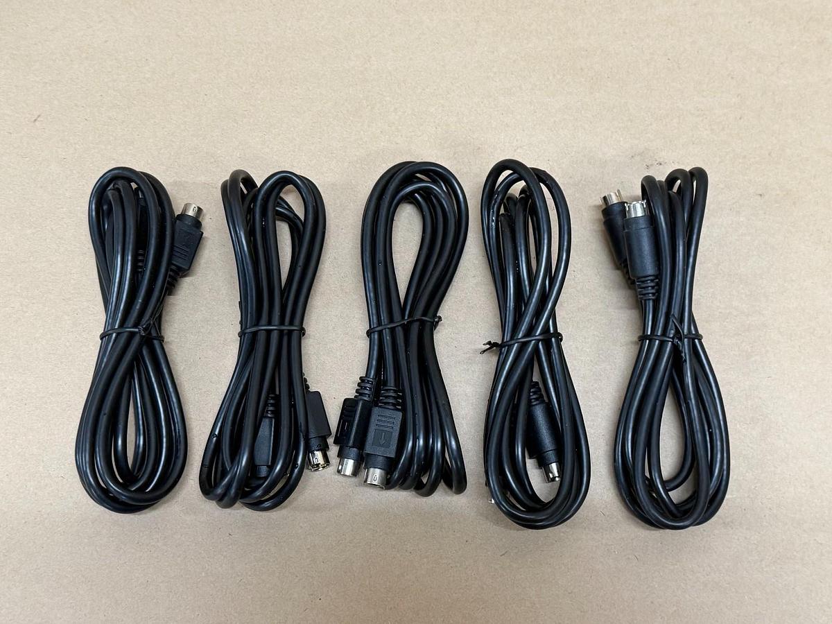 4-Pin Mini-DIN Male-to-Male Cable - Lot of 5