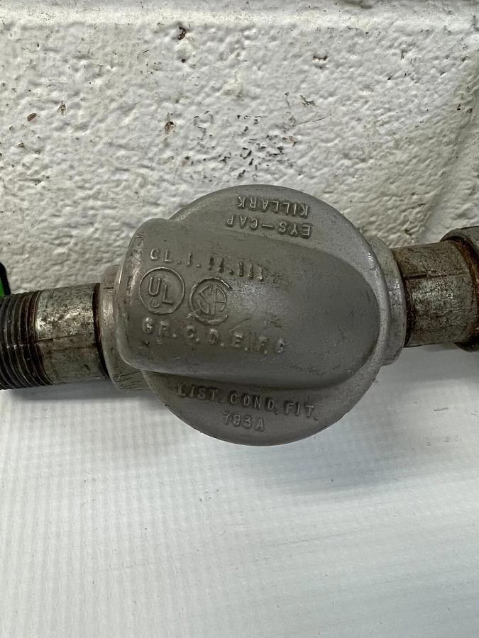 Used Killark Electrolet GEMT & EYS-2 1/2” Conduit Housing Units Aluminum Housing