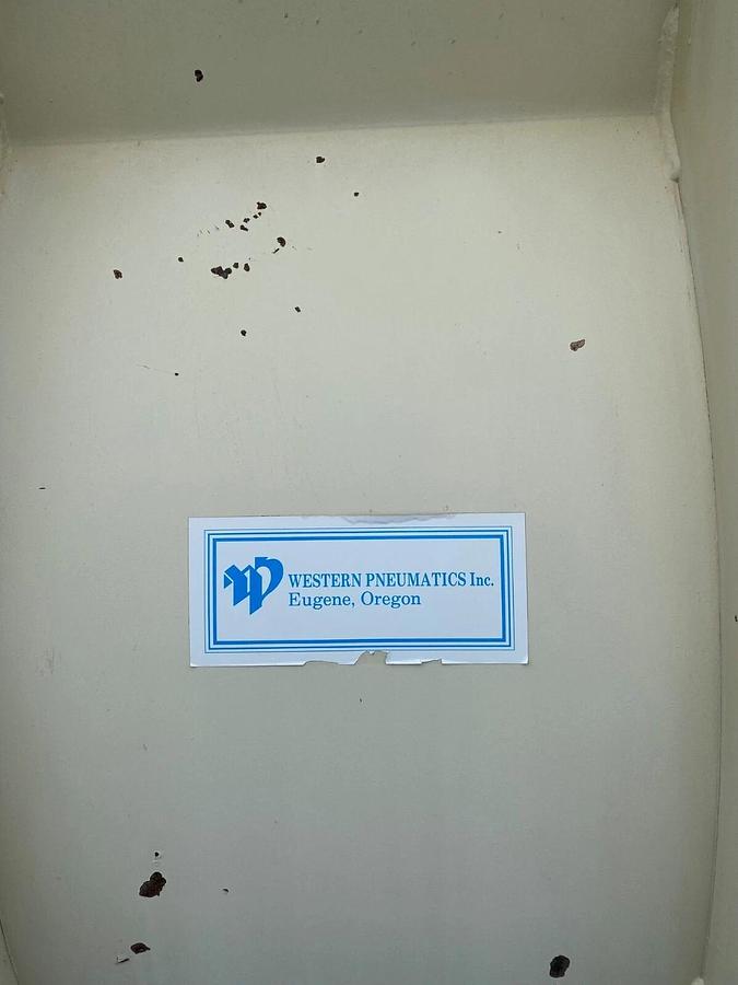 Used Western Pneumatic 6060 Airlock 20hp Drive, 25:1 Ratio, 32 Bolt Holes