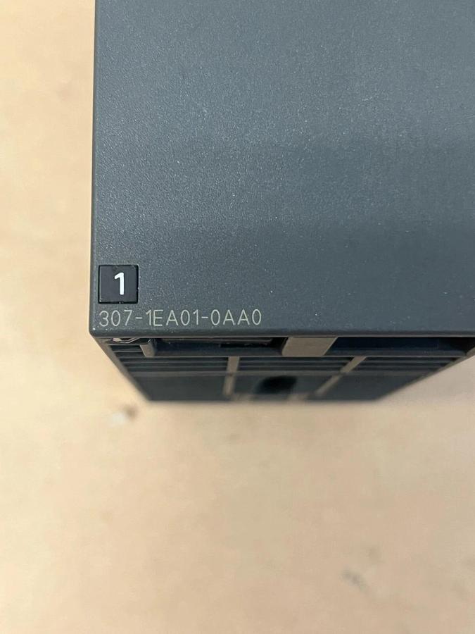 Used Siemens 6ES7 307-1EA01-0AA0 Simatic S7 Power Supply Unit
