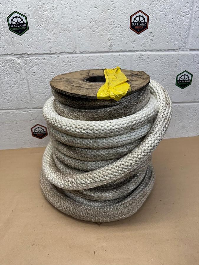 Used 79’ 6” Polyester Threaded Surge Rope, 1.5” Thick Rope