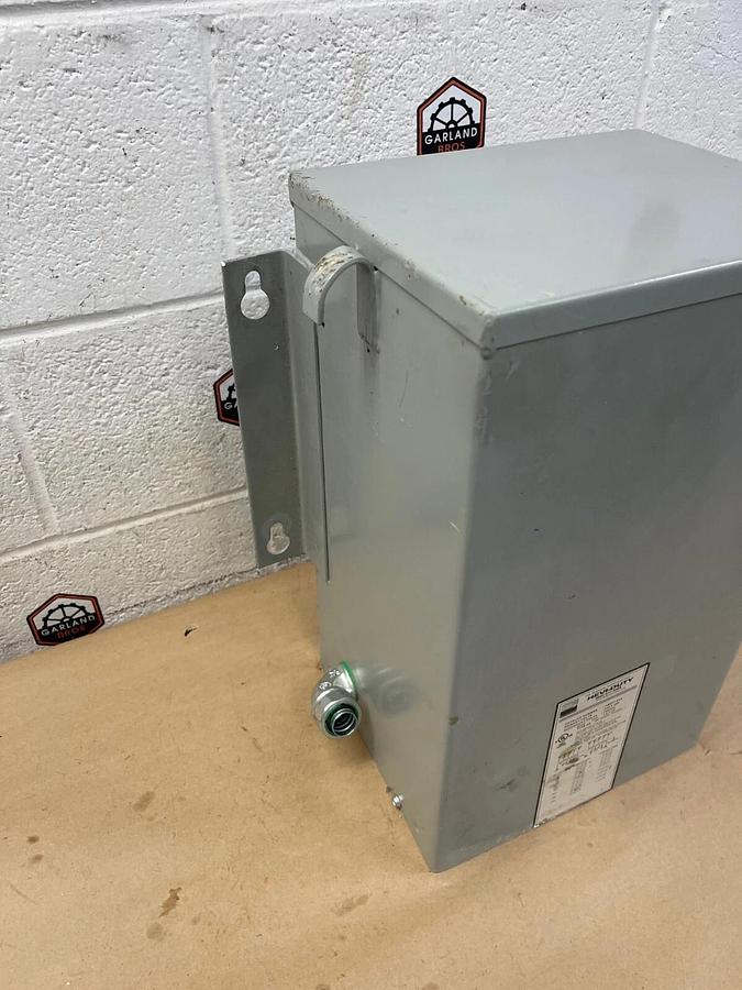 Used EGS Electrical HS5F7.5AS HEVI-DUTY 7.5KVA 1 Ph 60Hz Pri: 240/480 Sec: 120/240