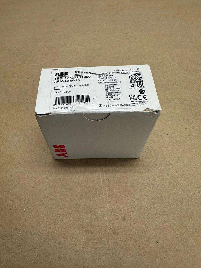 ABB 1SBL177201R1300 Contactor AF16-40-00-13 *NEW*