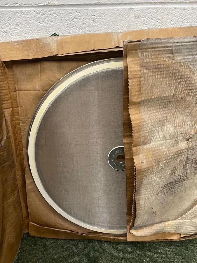 Used CPI Wirecloth 24” Mesh for Vibratory Screener, 36 microns