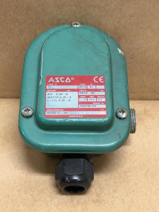 Used ASCO WPB210-101 Solenoid Valve