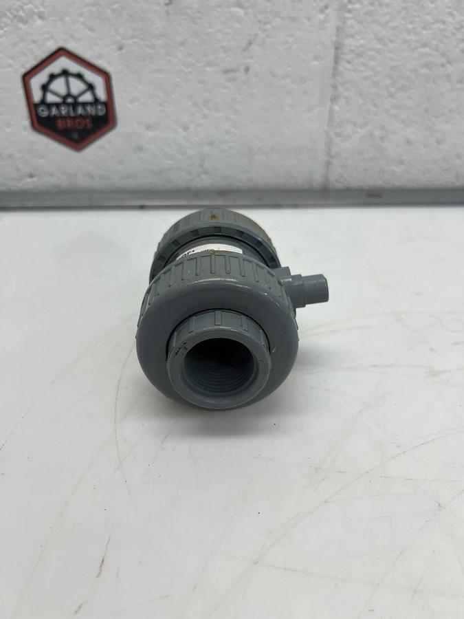 Used Type 375 PVC-C Ball Valve (Missing Top Piece)