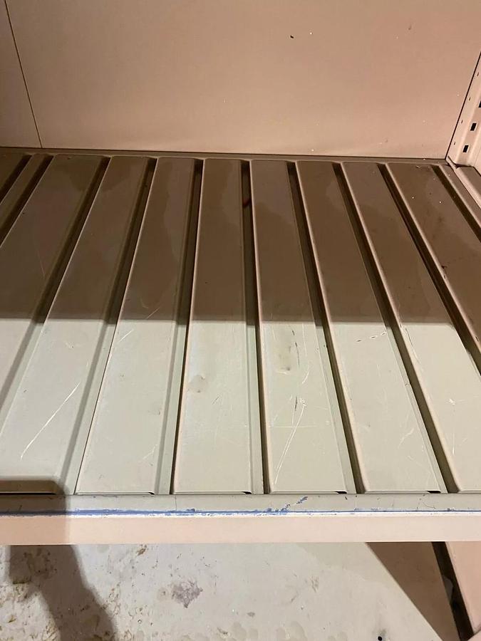 Used Equipto Heavy Duty 60” Tool/Storage Cabinet Open Shelf, H: 42.5", D: 27.75"