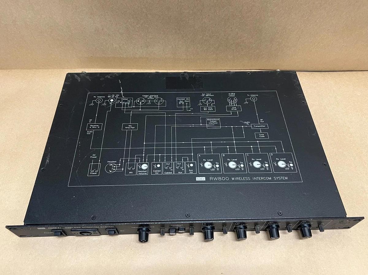 Used HME RW800 Wireless Intercom System Receiver - PARTS