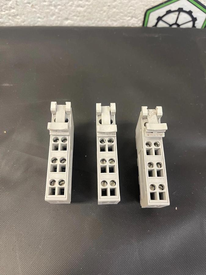 Used Allen Bradley 1734-RTB Series A Terminal Block - Lot of 3