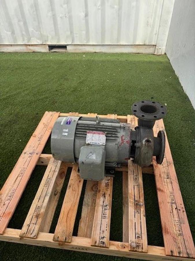 Used Tatung BBFC-HDA 15Hp Motor @ 3520RPM, 4 x 4 Chinese Pump