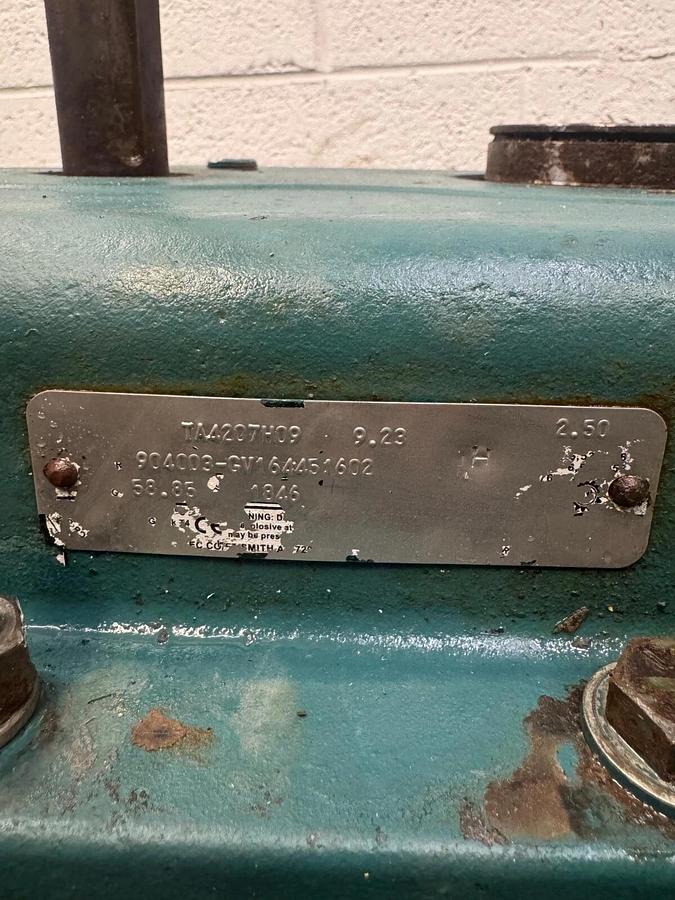 Used Dodge TA4207H09 Taper Bush Gear Reducer, 9.23:1 Ratio, 1846 Max Rating RPM