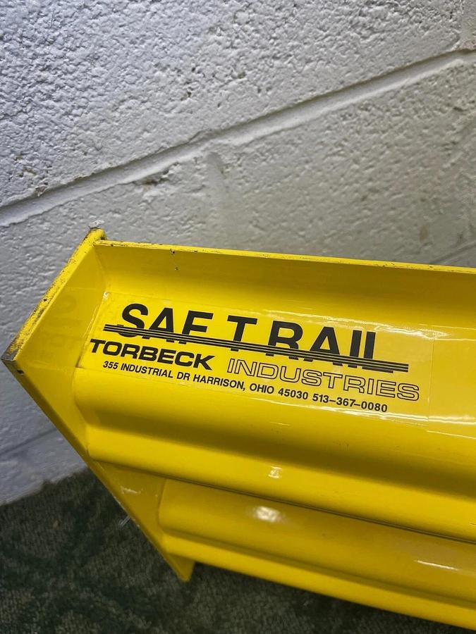 Used Torbeck Industries SAF T RAIL RT-23, 2 Ribbed Bolt On Style Guard Rail 92”