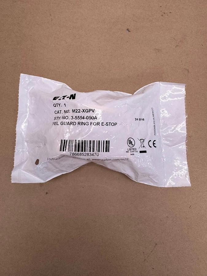Eaton M22-XGPV Emergency Stop Safety Collar *FACTORY SEALED*