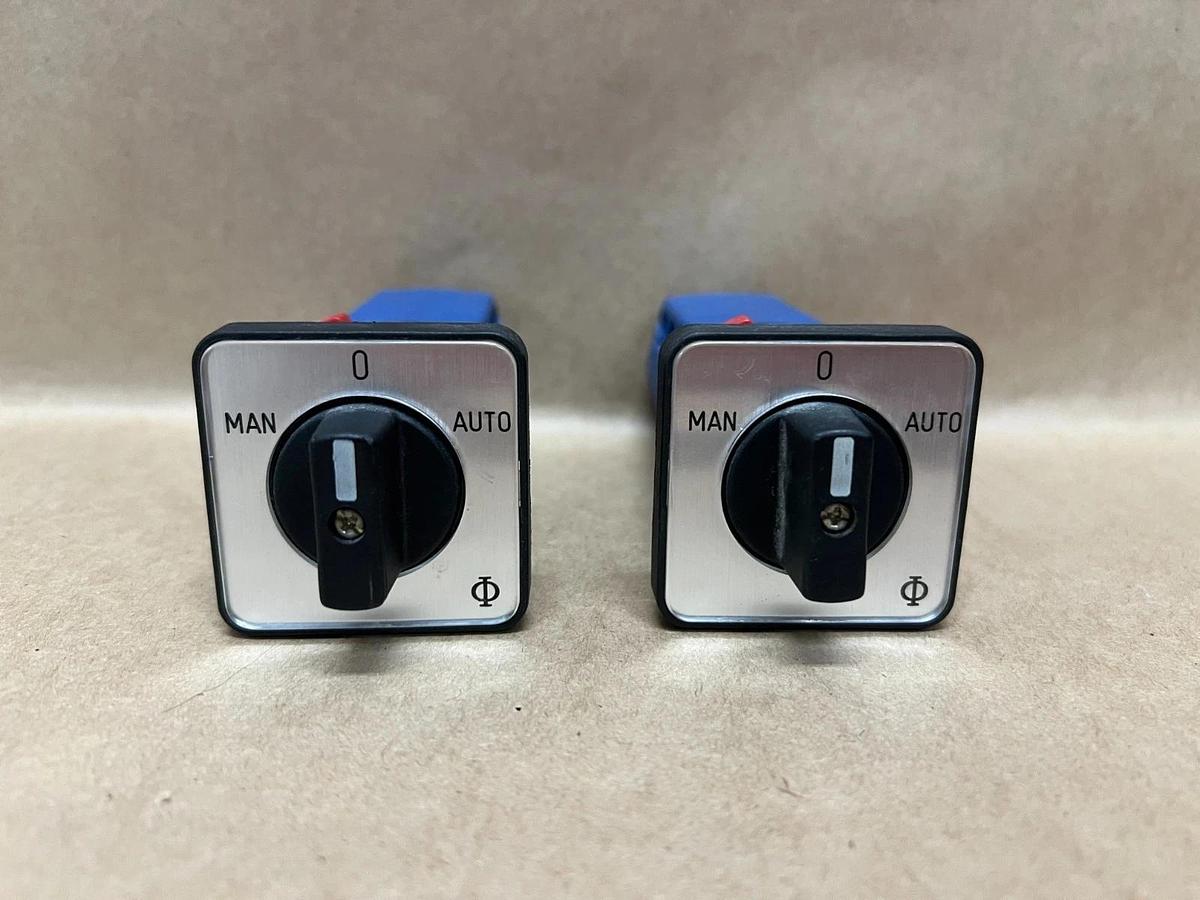 Used Kraus & Naimer CG8 Rotary Switch - Lot of 2
