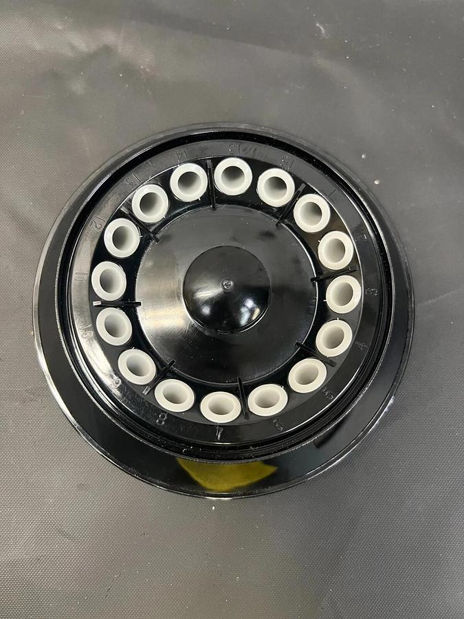 Used Compact Small 16 Position Centrifuge Rotor