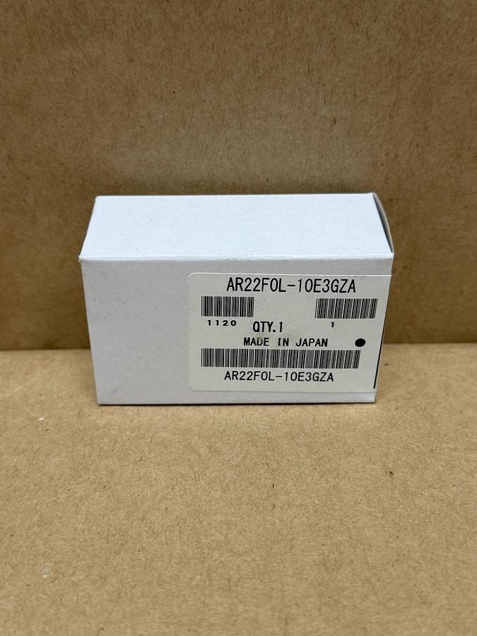 Used AutomationDirect AR22F0L-10E3GZA 22mm Electric Pushbutton, Green FACTORY SEALED