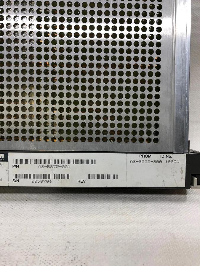 Used AEG Modicon AS-B875-001 Analog Input Module