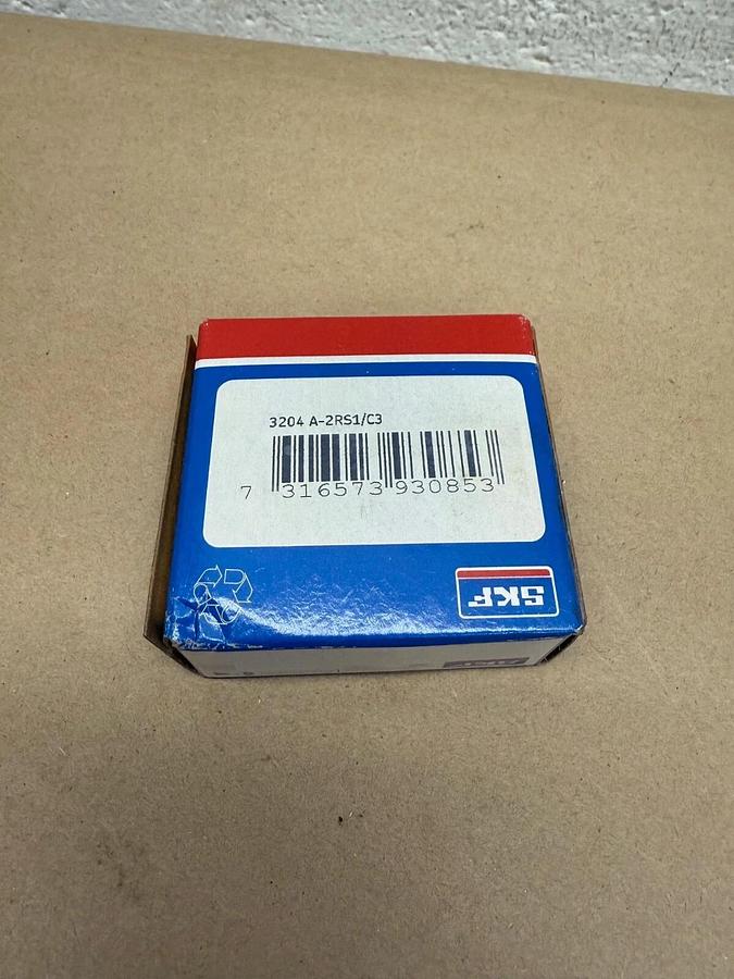 Used SKF 3204 A-2RS1/C3, Ball Bearing, Double Row Explorer
