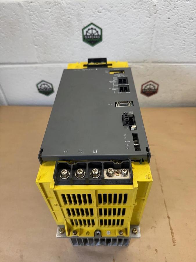 Used Fanuc A16B-2202-0421 Servo Amplifier Drive, with A20B-1006-0470