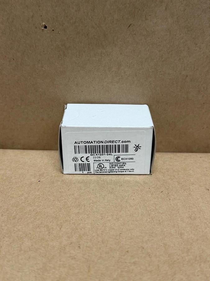 Used Automation Direct GCX1231-24L 22mm Indicating Light, Red *FACTORY SEALED*