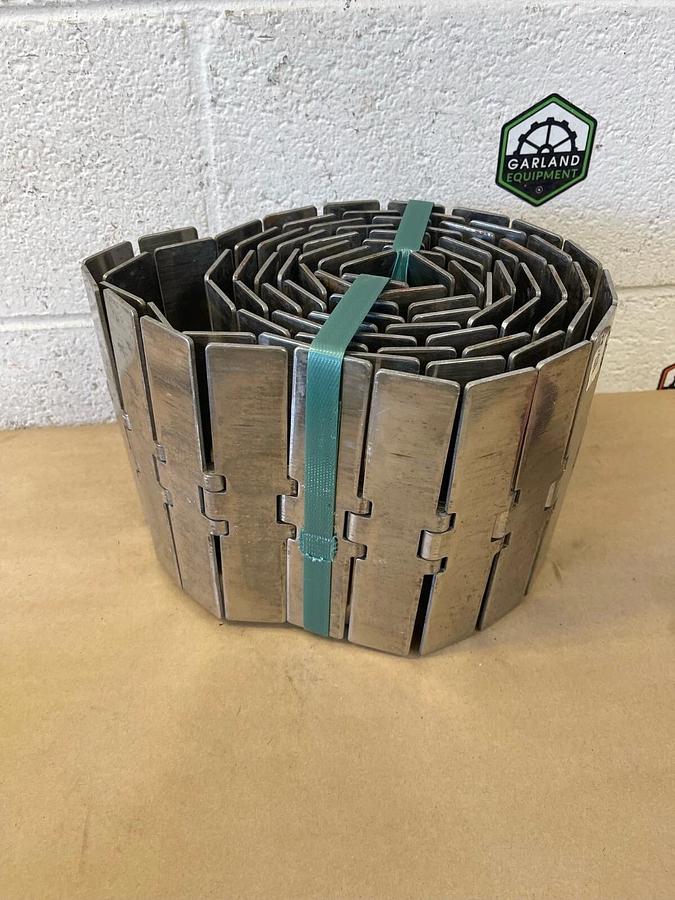 Used Rexnord SS815 BC 83 Tabletop Chain Stainless Steel L:133", W:7.5"