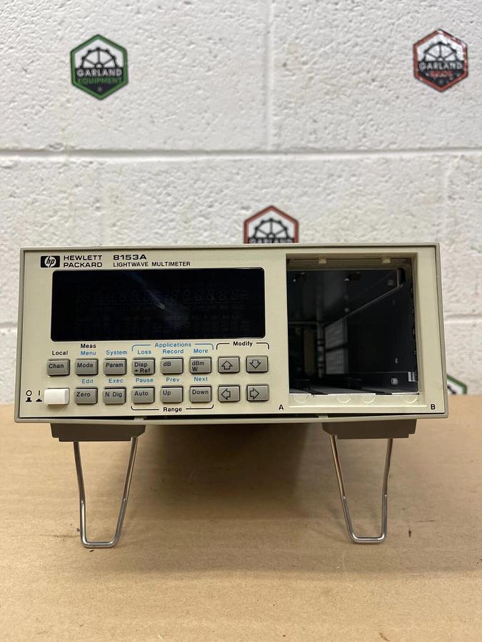 Used Hewlett-Packard 8153A Lightwave Multimeter