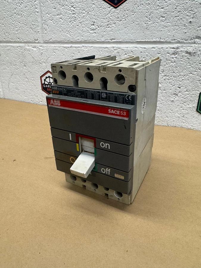 Used ABB S3N SACE3 80A Circuit Breaker