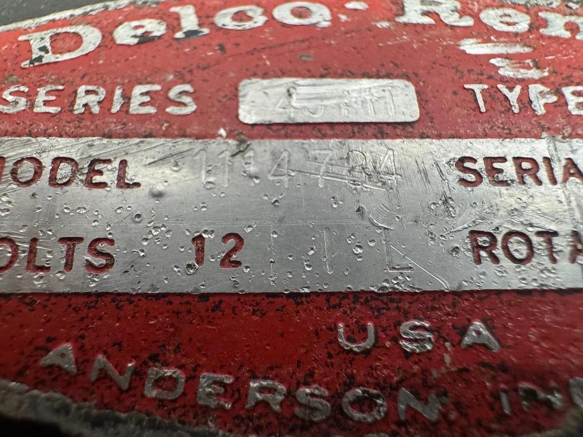 Used Delco Remy 1114784 Starter, Type:300