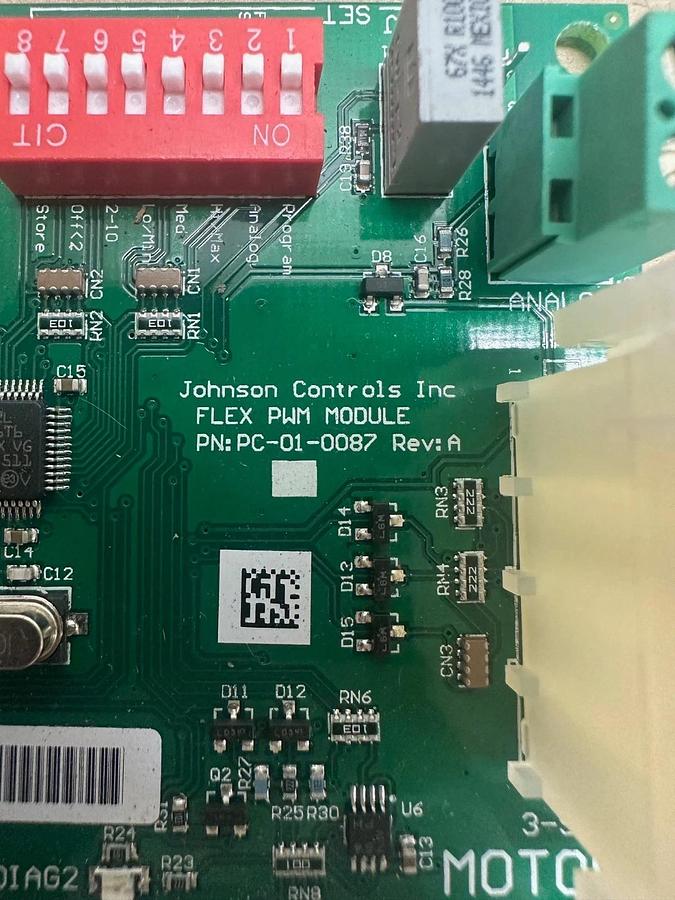 Used Johnson Controls Inc. PC-01-0087 Flex PWN G3 Board