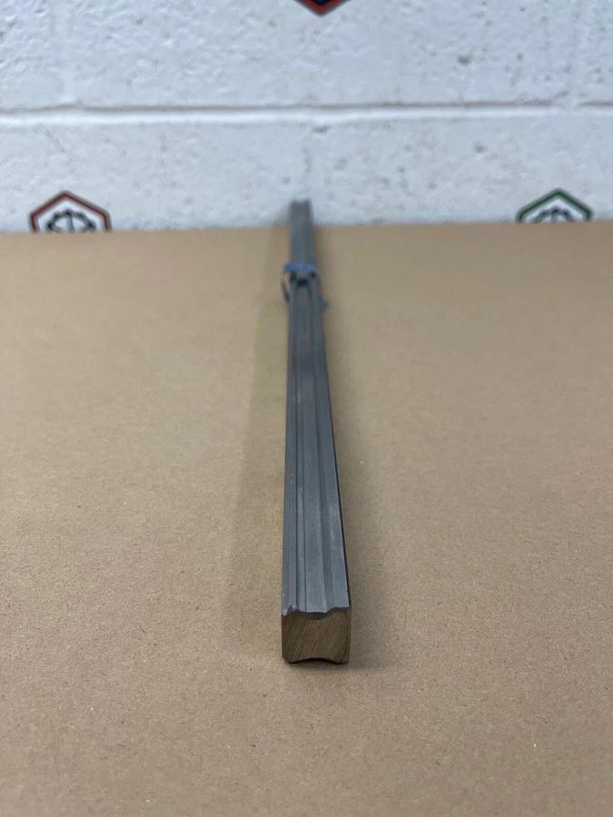 THK Caged Ball Linear Motion Guide Rail, 18 1/8” Long, 3/4” Wide