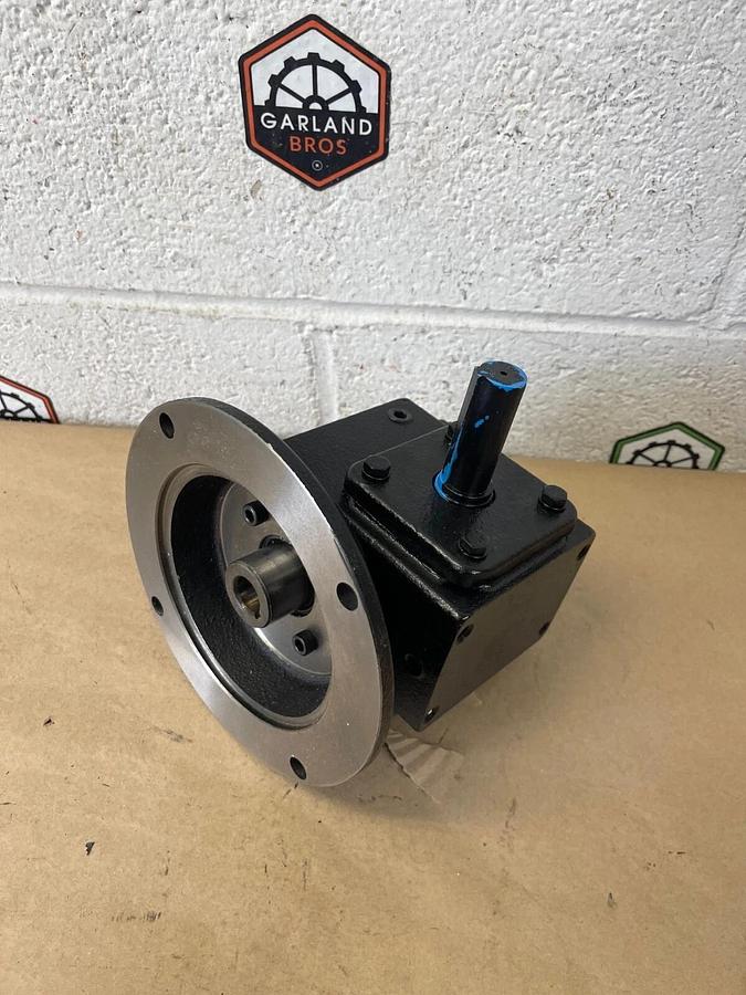 Used Worldwide Electric Corp HdRF133-50/1-R-56C Worm Gear Speed Reducer, 50:1 Ratio