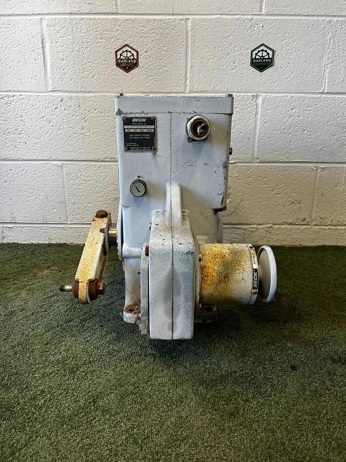Used BECK 11-207-056012-01-02 Actuator/120V/1PH/60Hz/300VA 12A Total