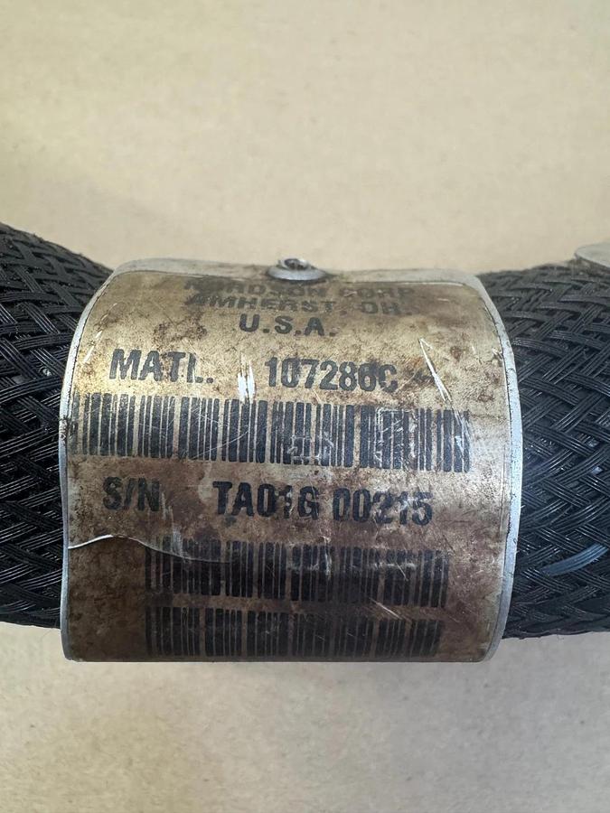 Used Nordson 107286C 6ft RediFlex Adhesive Flow Hose (filled with glue)