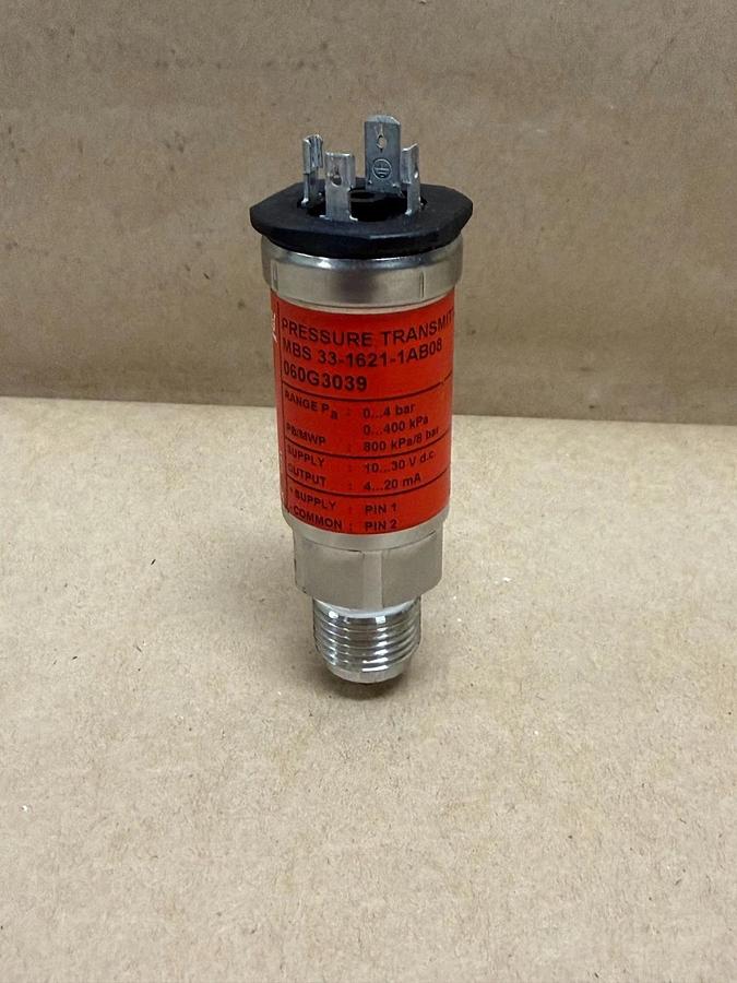 Used Danfoss MBS 33-1621-1AB08 Pressure Transmitter