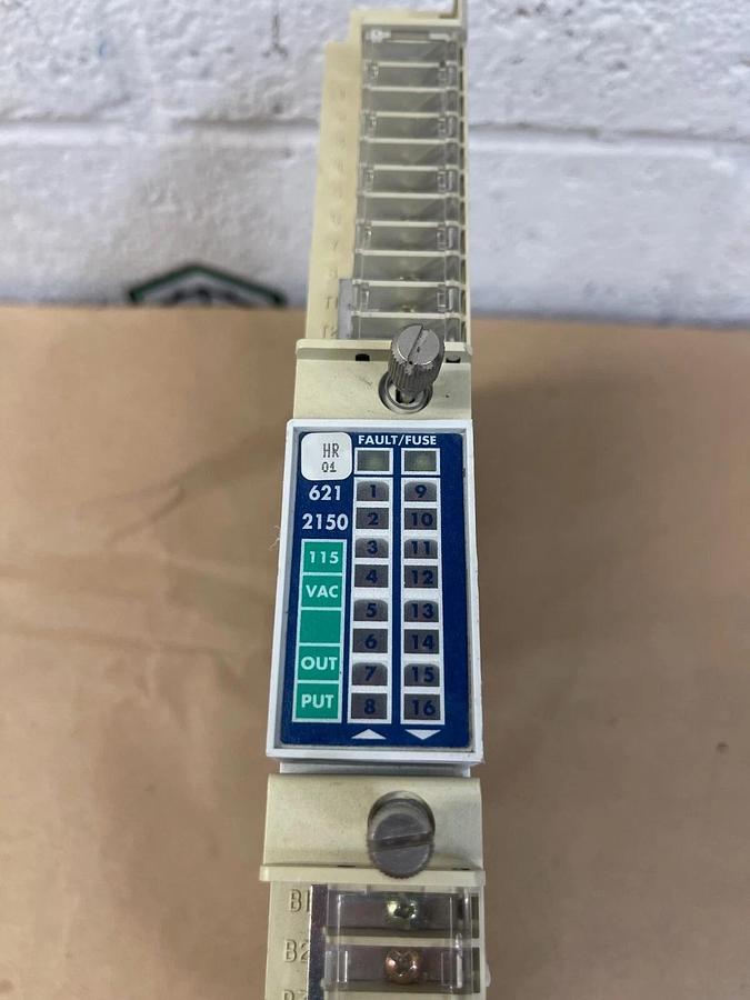 Used Honeywell 621-2150 Output Module, 115 VAC