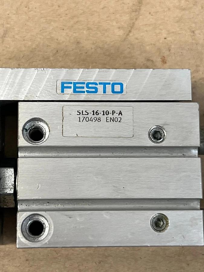 Used Festo SLS-16-10-P-A Pneumatic Cylinder