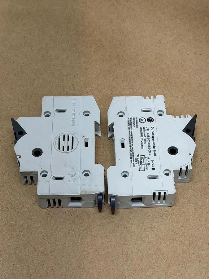 Used Allen Bradley 1492-FB1C30-L 1-Pole, Fuseholder, 30A, 600V - Lot of 2