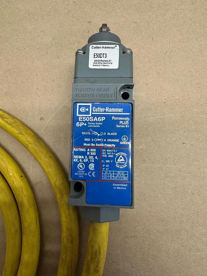 Used Cutler-Hammer E50SA6P Limit Switch