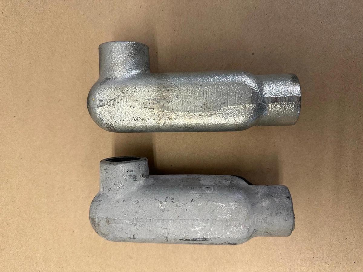 Used Appleton LR Form 35, 3/4” Conduit - Lot of 2