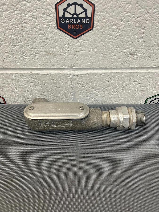 Used Cooper Crouse-Hinds LL37, 1” Conduit Body