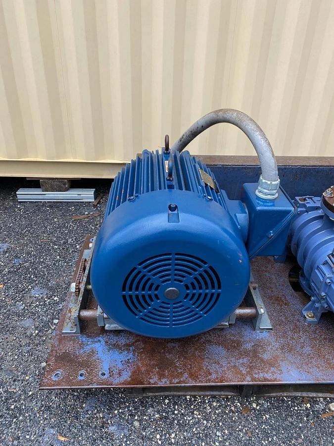 Used Robuschi RBS 85/V-UNI/ANSI Blower Package Marathon 100HP Motor HVM405TSTFS4001BT