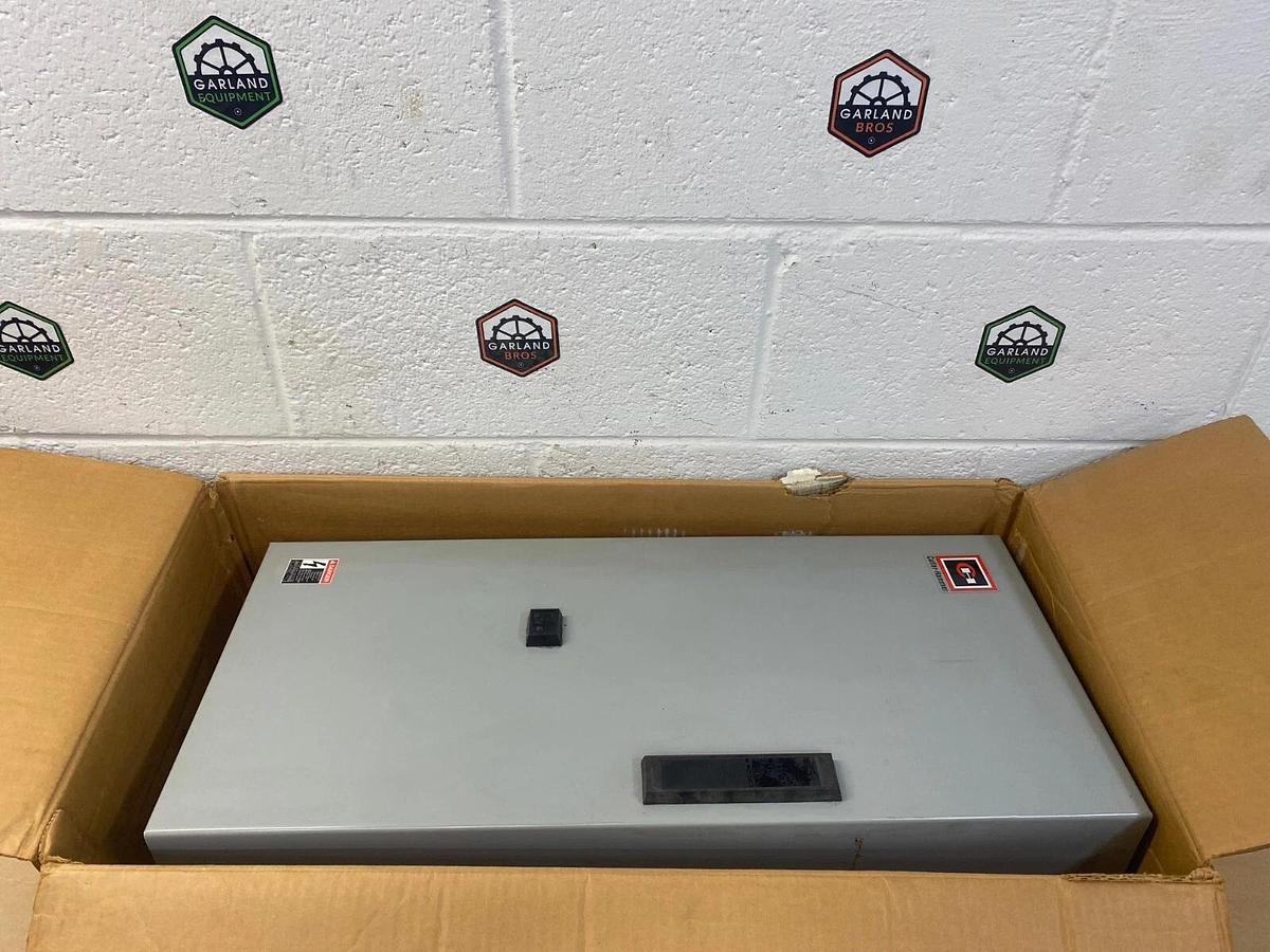 Used Eaton Cutler Hammer ECL04E1A2A Enclosure w Magnetically Latched Contactor 100A